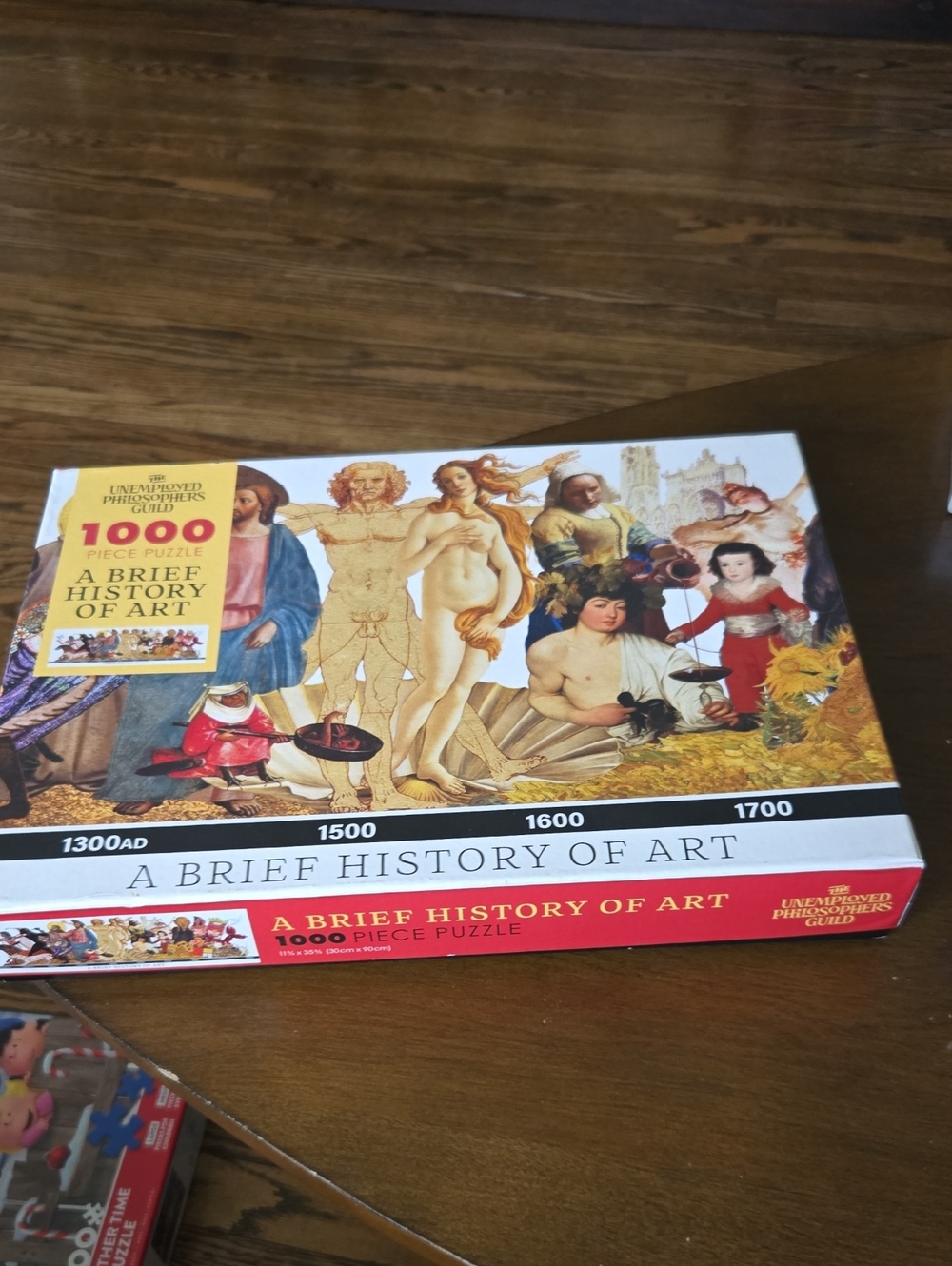 A Brief History of Art 1000 piece puzzle NEW